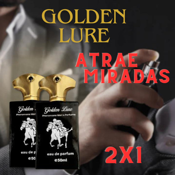 Golden Lure™ Perfume con Feromonas + E-book "Técnicas de seducción" TOTALMENTE GRATIS