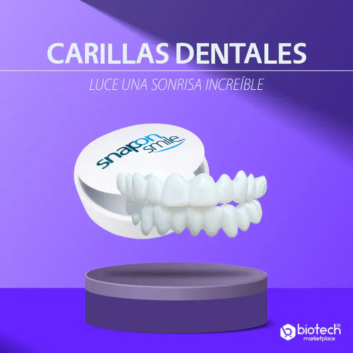 MONTURAS CARILLAS DENTALES + ESTUCHE + EBOOK "SALUD ORAL" (GRATIS)