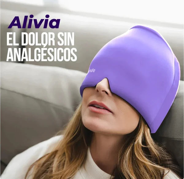 MediGel® | Gorro terapéutico eliminador de migraña + E-book "Técnicas de relajación"