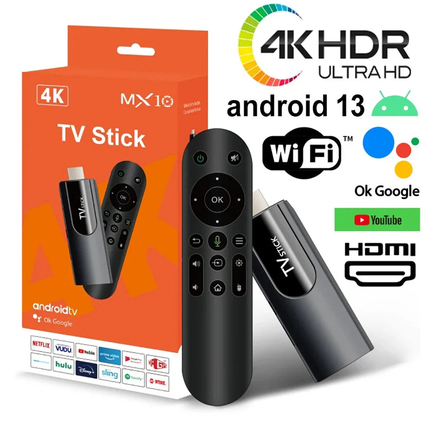 TV STICK ANDROID TV +1600 CANALES | +15000 PELICULAS Y SERIES GRATIS